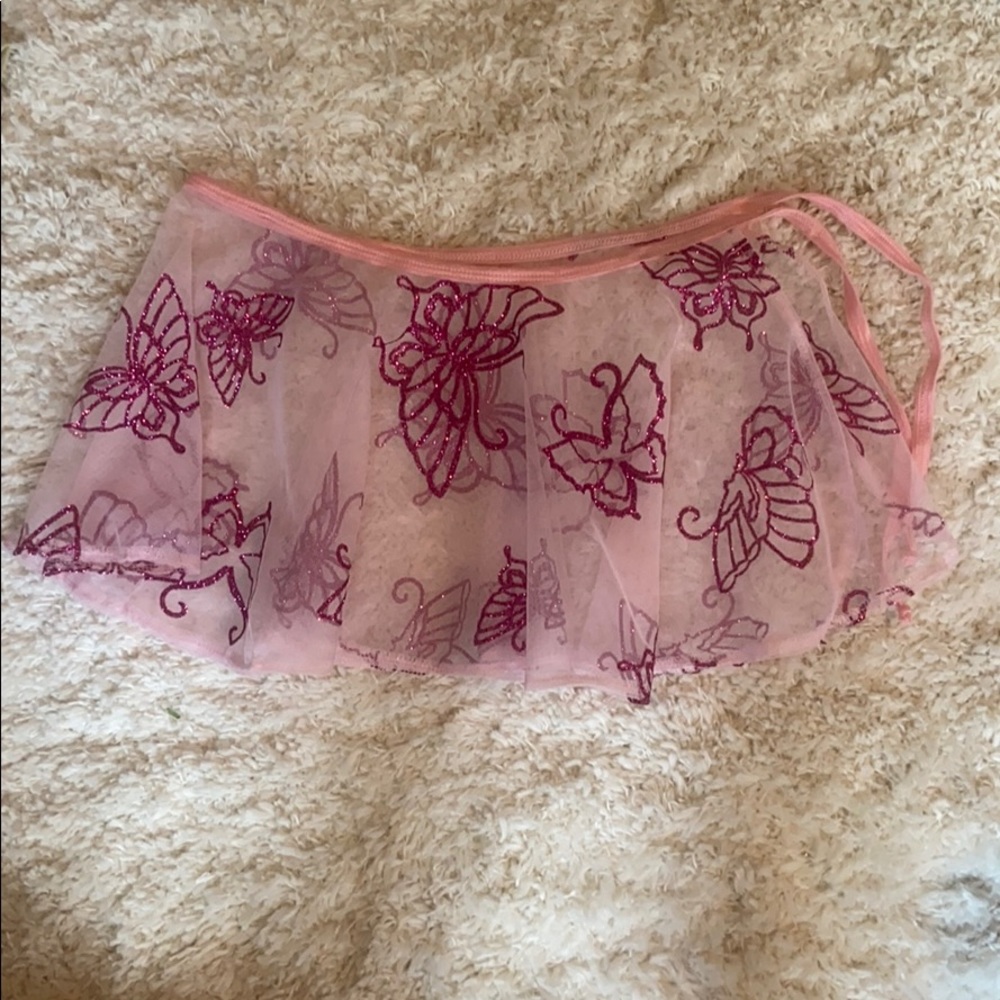 Tasteful girl butterfly rave skirt